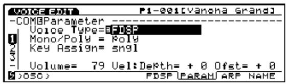 YAMAHA EX7 - [F8]: SET (Jeu de contrôleurs) - 1
