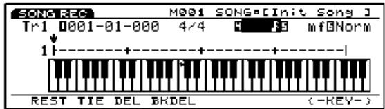 YAMAHA EX7 - -Step (enregistrement pas à pas) - 1