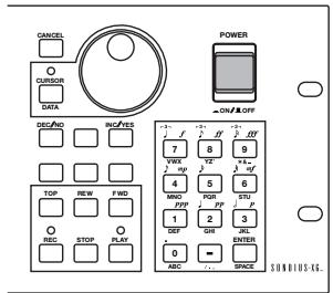 YAMAHA EX7 - Mise sous tension - 2