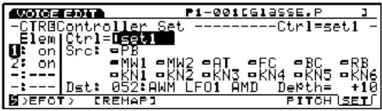 YAMAHA EX7 - [F8]: SET (Jeu de contrôleurs) - 1