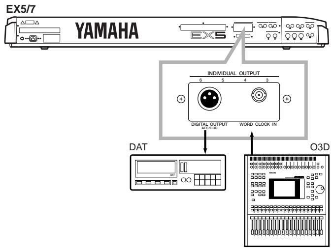 YAMAHA EX7 - Dispositif audionumérique (en option) - 1