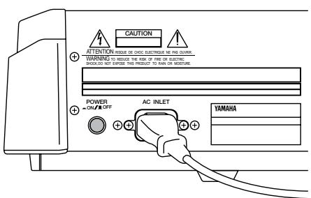 YAMAHA EX7 - Mise sous tension - 1