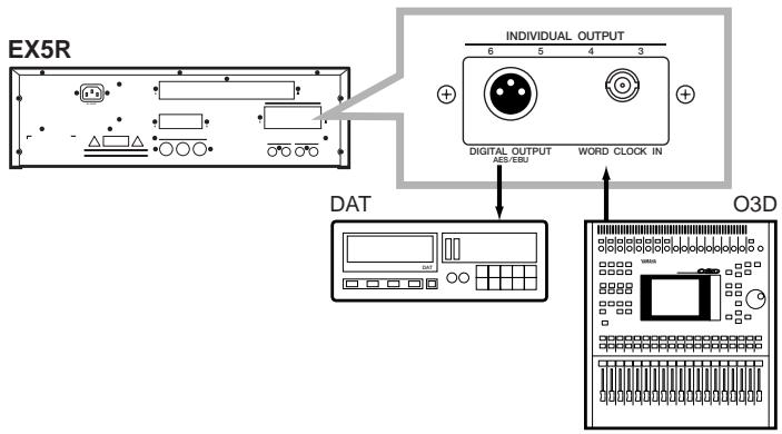 YAMAHA EX7 - Dispositif audionumérique (en option) - 2