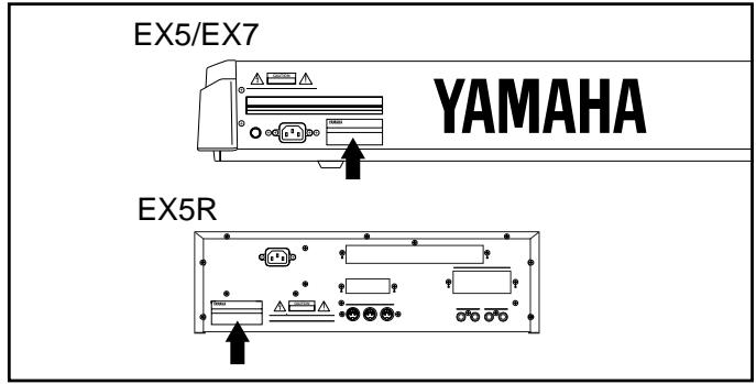 YAMAHA EX7 - CAUTION - 4