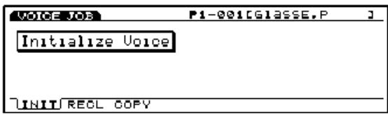 YAMAHA EX7 - [F1]: Init Voice(initialisation des voix) - 1