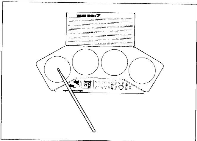 YAMAHA DD-7 - Réglage de rythme avec la mise en route par percussion - 1