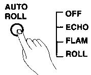 YAMAHA DD-9 - Sélection d'un effet AUTO ROLL: - 1