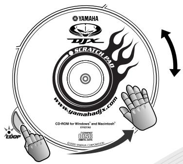 YAMAHA DJX SCRATCH PAD www.yamahad.com CD-ROM for Windows® and Macintosh® XYST420 LOOP © 2018 YAMAHA CORPORATION