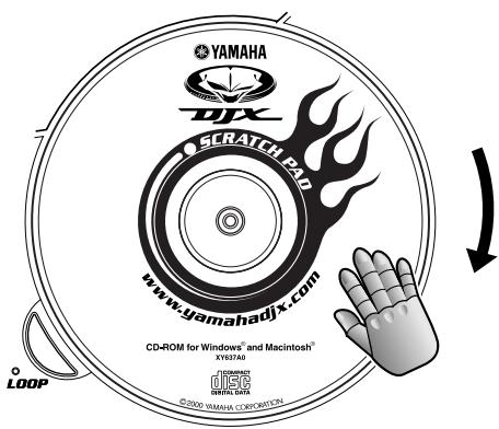 YAMAHA DX SCRATCH PAD www.yamahadjx.com CD-ROM for Windows® and Macintosh® XY837A0 LOOP C2000 YAMAHA CORPORATION