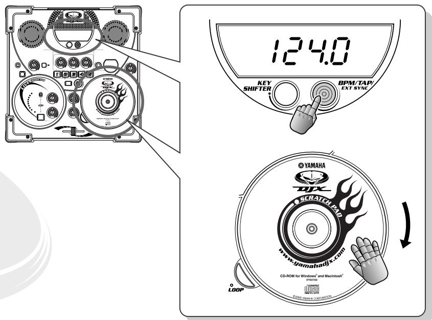 124.0 KEY SHIFTER BPM/TAP/ EXT SYNC ©YAMAHA SCRATCH RAP www.yamahadja.com CD-ROM for Windows® and Macintosh® XY8764 LOOP