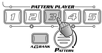PATTERN PLAYER 1 2 3 4 5 A#BANK PATTERN