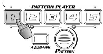 PATTERN PLAYER 1 2 3 4 5 A#BANK PATTERN