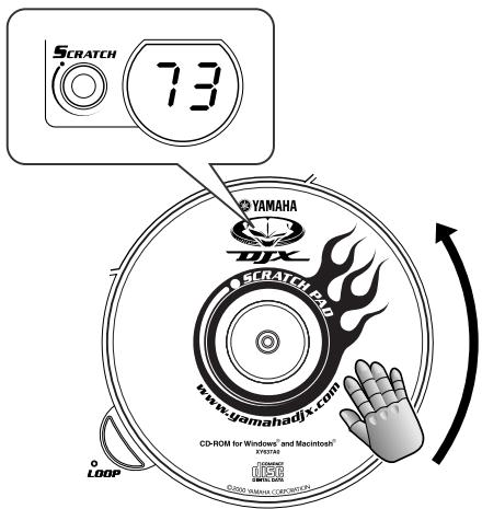 SCRATCH 73 YAMAHA SCRATCH PAD www.yamahadjx.com CD-ROM for Windows® and Macintosh® eyersia 2008 WMMA CORNIGHTS 0 LOOP