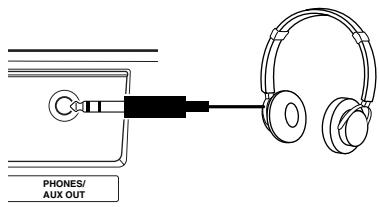 YAMAHA DJX-PSR-D1- - ■ Utilisation d'un casque d'écoute - 1