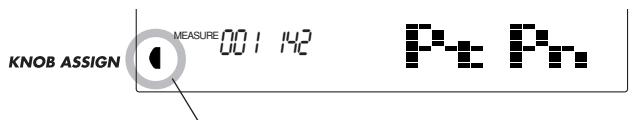 YAMAHA DJX-PSR-D1- - Choisissez KNOB ASSIGN dans le menu intitulé Overall. - 1
