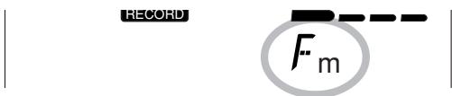 YAMAHA DJX-PSR-D1- - Enregistrement des accords et des parties sur la piste Chord : - 1
