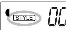 YAMAHA DJX-PSR-D1- - Indicateurs de mode - 1