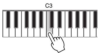 YAMAHA DJX-PSR-D1- - Appuyez sur la touche à laquelle le nouvel échantillonnage doit être affecté. - 1