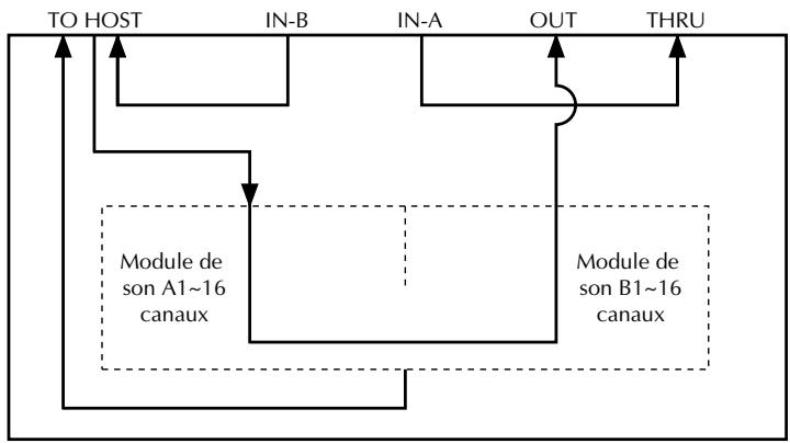 YAMAHA MU100 - Scheme de transfert de données - 2