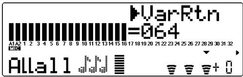 YAMAHA MU100 - Retour de variation (VarRtn) - 1
