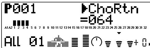 YAMAHA MU100 - Retour de chorus (ChoRtn) - 1