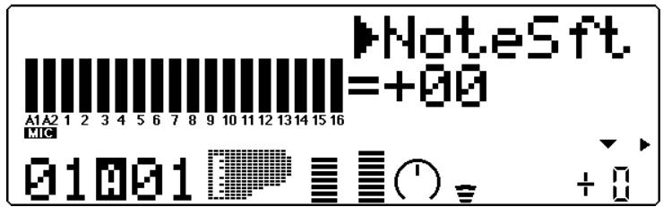 YAMAHA MU80 - Hauteur de note - 1