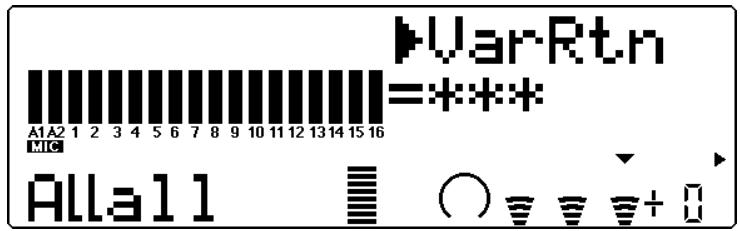 YAMAHA MU80 - Retour de variation (VarRtn) - 1