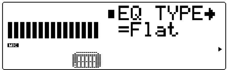 YAMAHA MU80 - Types d'égalisation - 1