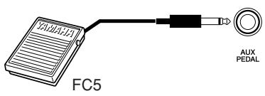YAMAHA P-140-P-140S - Prise AUX PEDAL - 1