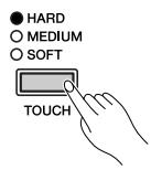 YAMAHA P-140-P-140S - Modification du volume lorsque FIXED est selectionné - 1