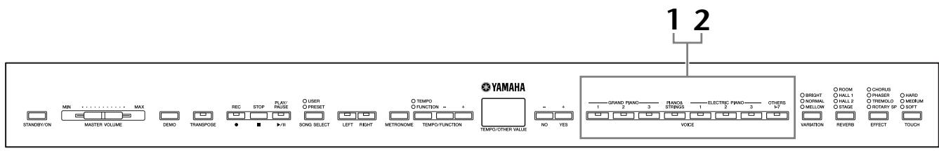 YAMAHA P-140-P-140S - Combinaison de voix (Dual (Duo)) - 1