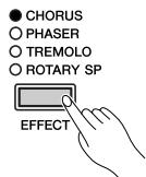 YAMAHA P-140-P-140S - [EFFECT] (Effet) - 1