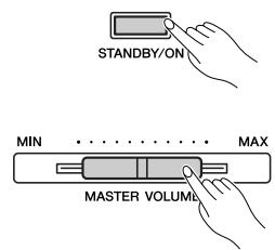 YAMAHA P-140-P-140S - Réglez le volume. - 1