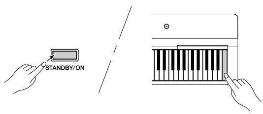 YAMAHA P-140-P-140S - Rappel des valeurs prédéfinies en usine - 1