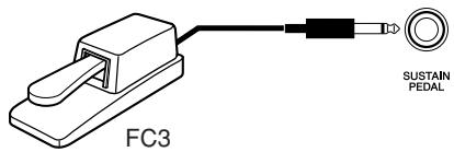 YAMAHA P-140-P-140S - Prise SUSTAIN PEDAL - 1