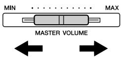 YAMAHA P-70-P-70S - Réglage du volume - 1