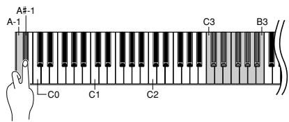 YAMAHA P-70-P-70S - Réglage de la hauteur de ton - 2