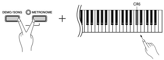 YAMAHA P-85-P-85S - Program change on/off (activation/désactivation du changement de programme) - 1