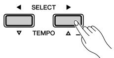 YAMAHA P-85-P-85S - Changement de morceau de démonstration - 1