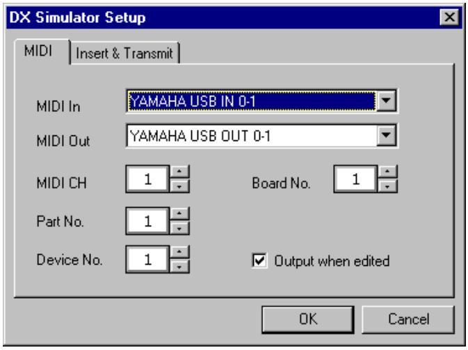 YAMAHA PLG150-DX - DX Simulator Setup - 1
