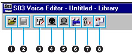 YAMAHA S03VOICEEDITOR - Affichage des noms de voix uniquement (Windows) - 2