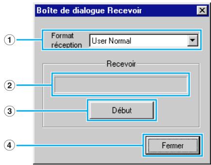 YAMAHA S03VOICEEDITOR - Boîte de dialogue recevoir - 1