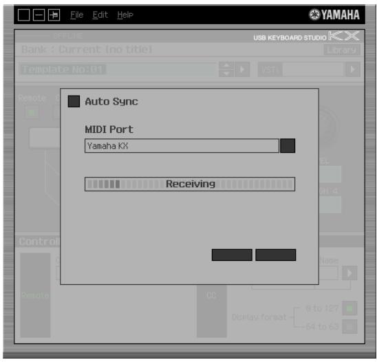 YAMAHA KX25-KX49-KX61 - Lancez le KX Editor en selectionnant [demarrer]  Tous les programmes  [Yamaha KX]  [KX Editor]. - 1