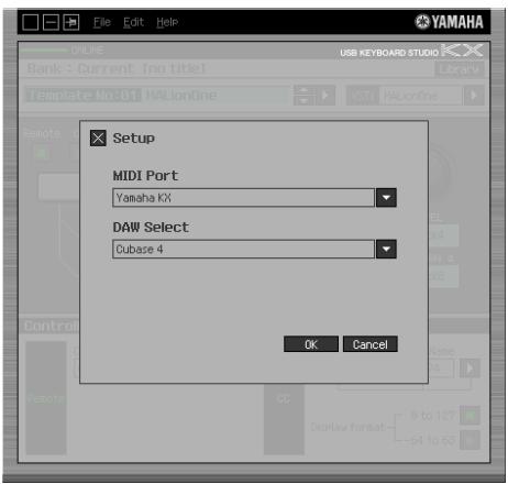 YAMAHA KX25-KX49-KX61 - Setup (Configurer) - 1