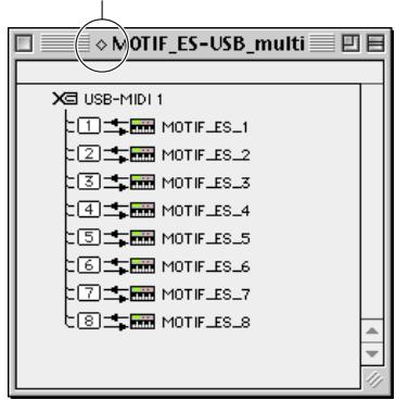 YAMAHA MOTIF ES8 - OMS einrichten - 1