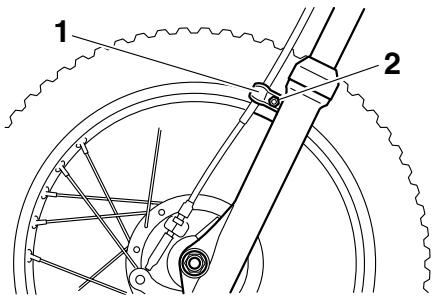 YAMAHA PW80 - Entretien de la roue arrière - 2
