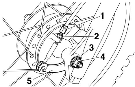 YAMAHA PW80 - Entretien de la roue arrière - 3