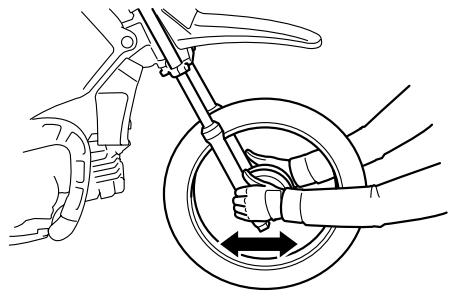 YAMAHA PW80 - Contrôle de la direction - 1