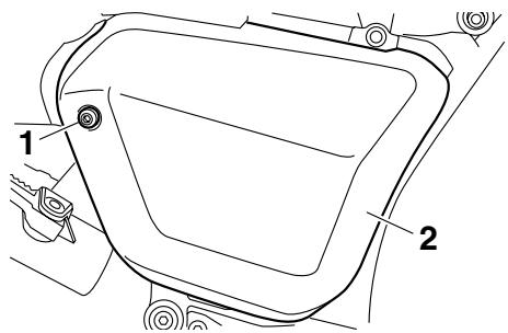 YAMAHA VMAX - Dépose du cache - 1