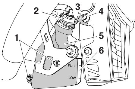 YAMAHA VMAX - Changement du liquide de refroidissement - 3